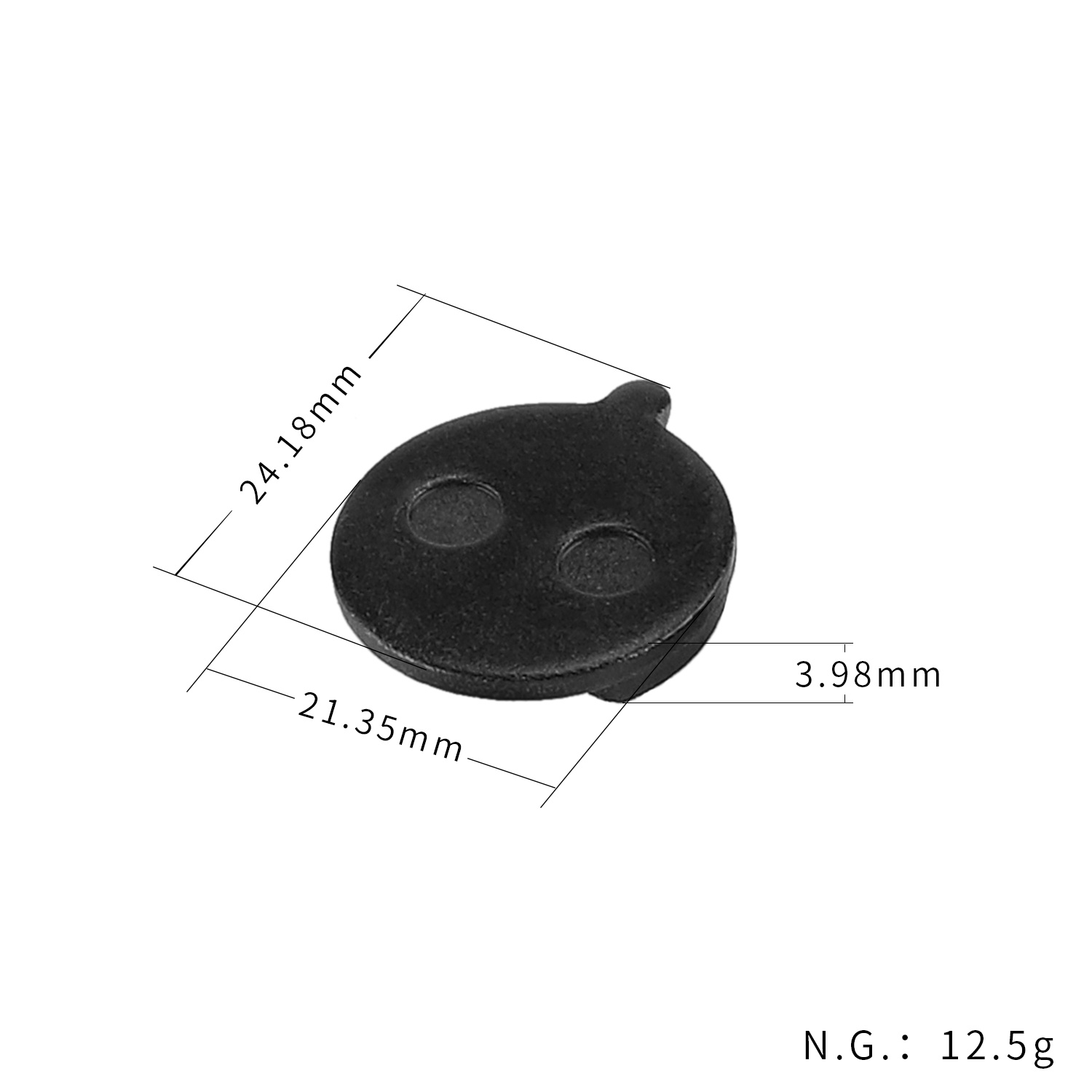 Kugoo M4 / M2 Pro / Segway Ninebot F20 F25 F30 F40 fékbetét – félfémes