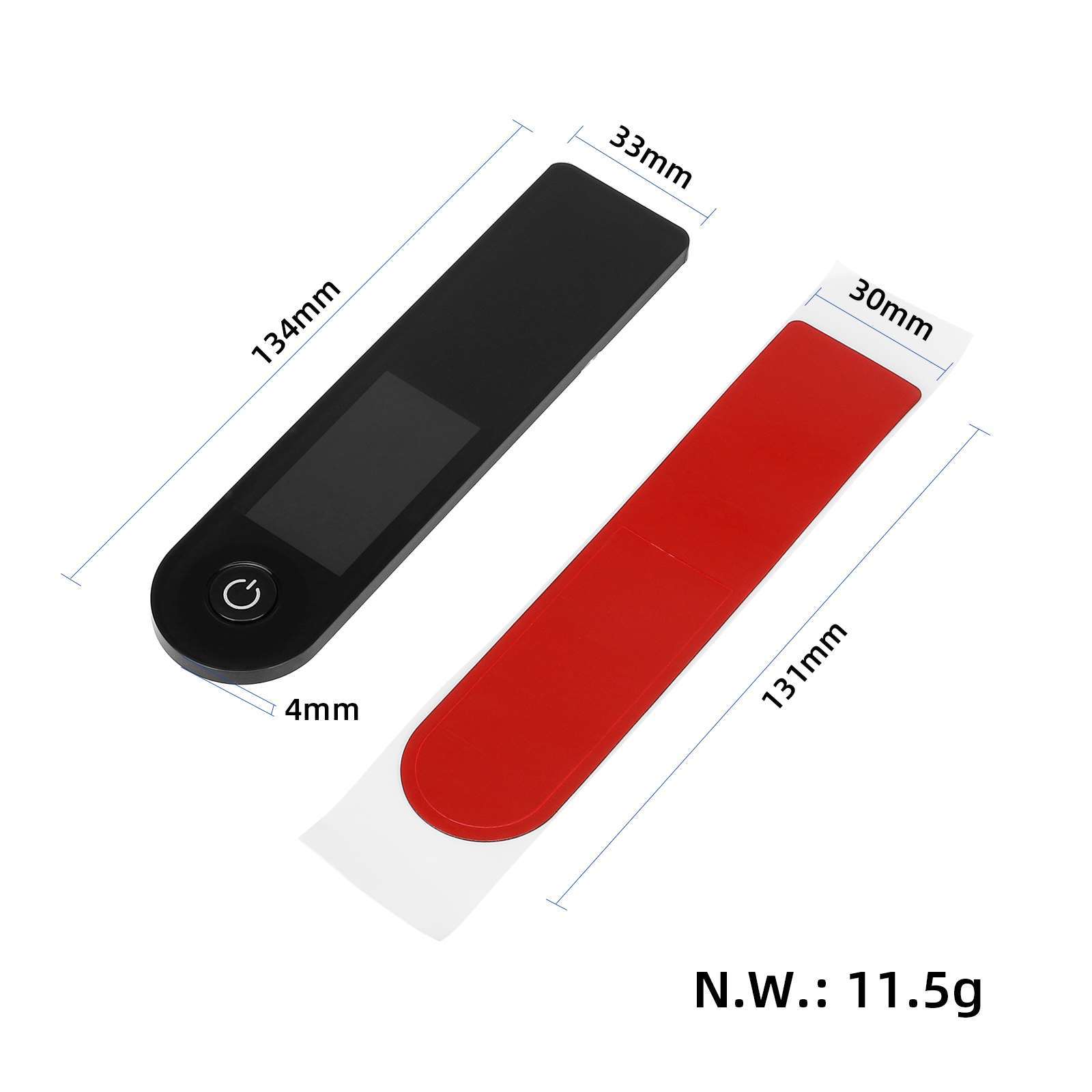 Xiaomi M365 / Pro / Pro 2 / 1S / Mi 3 kijelző takaró – ragasztóval