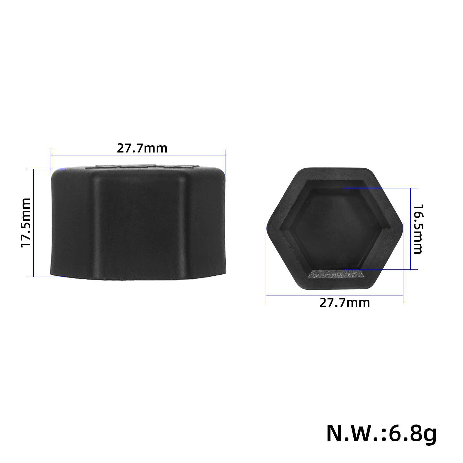 KuKirin G2 Master kerékanya takaró – anyacsavar védőkupak